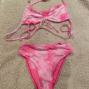 Sofia x Frankies bikinis Tye dye bikini